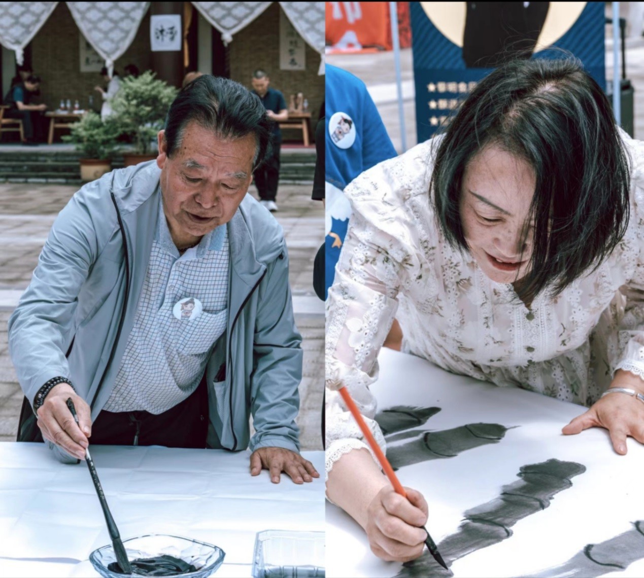 杨子洛《酥进长安》新闻发布会“吐苦水”势定要完两位百岁老人的梦想(图2) 杨子洛《酥进长安》新闻发布会“吐苦水”势定要完两位百岁老人的梦想(图2)